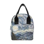 Starry Night - Zipper Lunch Bag One Size Zipper Lunch Bag Printed Offshore
