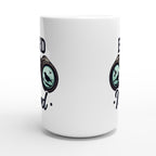 Bird Nerd - White 15oz Ceramic Mug 15oz Mug animal Globally Fulfilled