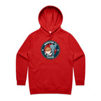 Addicted To Coffee - Womens Hoodie Red Womens 2XL Womens Hoodie Coffee Printed In Australia