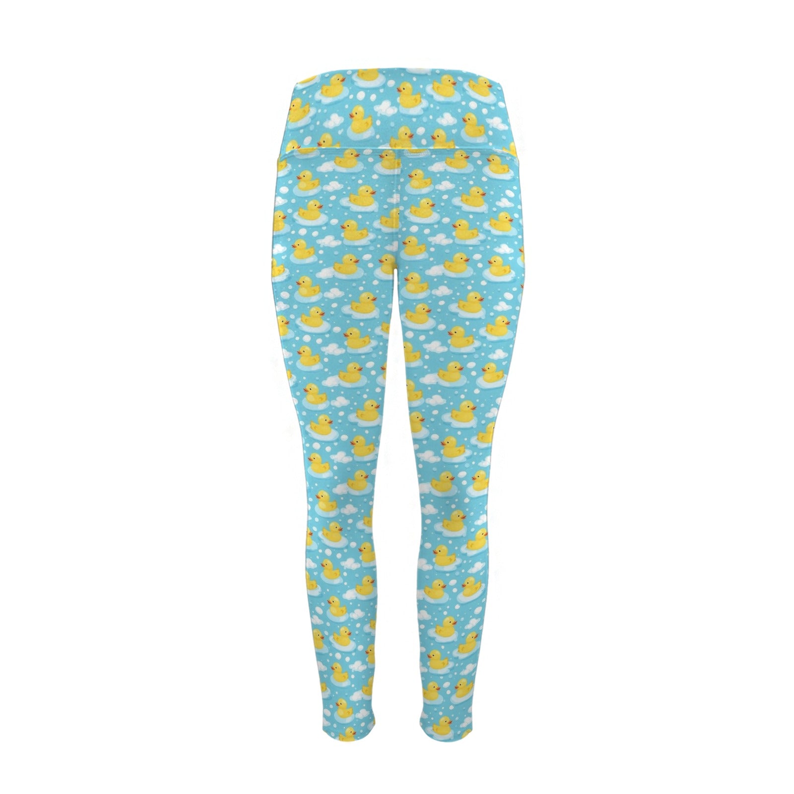 Rubber Ducks Women's High Waist Pockets Yoga Leggings