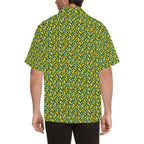 Happy Bananas Mens Hawaiian Shirt Mens Hawaiian Shirt Printed Offshore