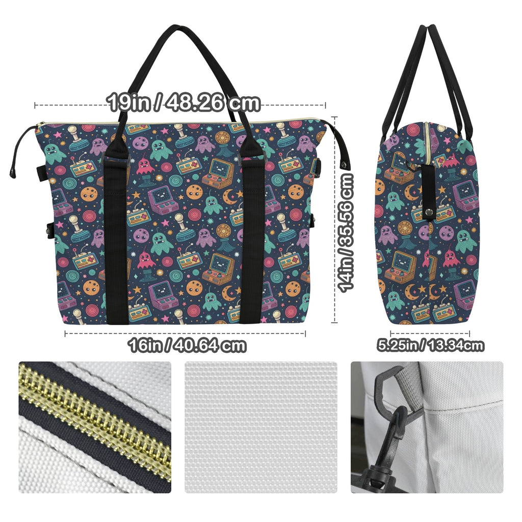 Space Arcade Duffle Bag-Simple (Model 1715) Duffle Bag-Simple (1715)