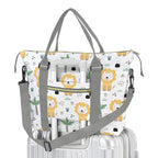 Lions Duffle Bag-Simple (Model 1715) One Size Duffle Bag-Simple (1715)