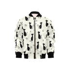 Black Cats Kids Bomber Jacket XL Kids Bomber Jacket animal Printed Offshore