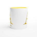 Personalised - Star Initials - 11oz Ceramic Mug, Customise, Personalise, Name, Initial Personalised 11oz Mug