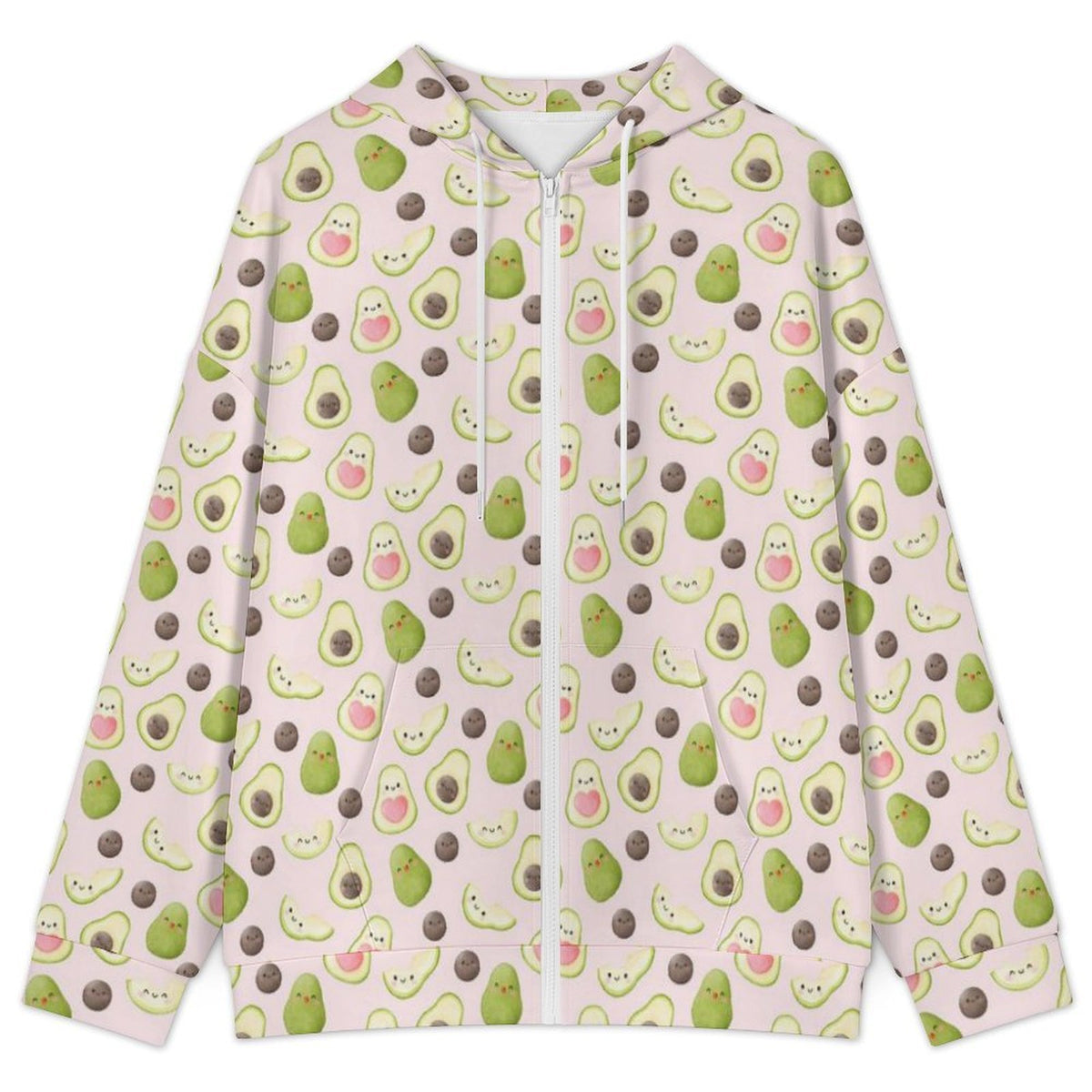 Avocado Love Women's Full-Zip Hoodie