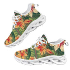 Vintage Hawaiian Floral Women's Twisted Sole Sneakers