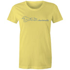 Checkmate, Chess - Womens T-shirt Yellow Womens T-shirt Chess Games Printed In Australia