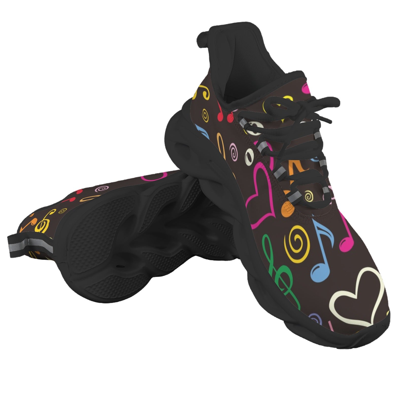 Music Love Men's Twisted Sole Sneakers