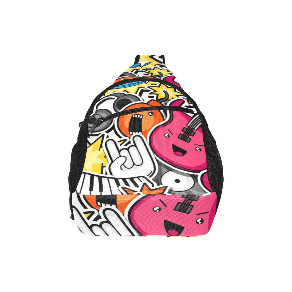 Sticker Music - Chest Bag