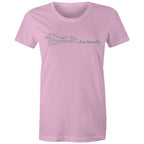 Checkmate, Chess - Womens T-shirt Pink Womens T-shirt Chess Games Printed In Australia