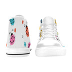 Ladybugs - Women's High Top Canvas Shoes