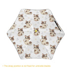 Cheeky Cats Kids Safe Round Corner Umbrella