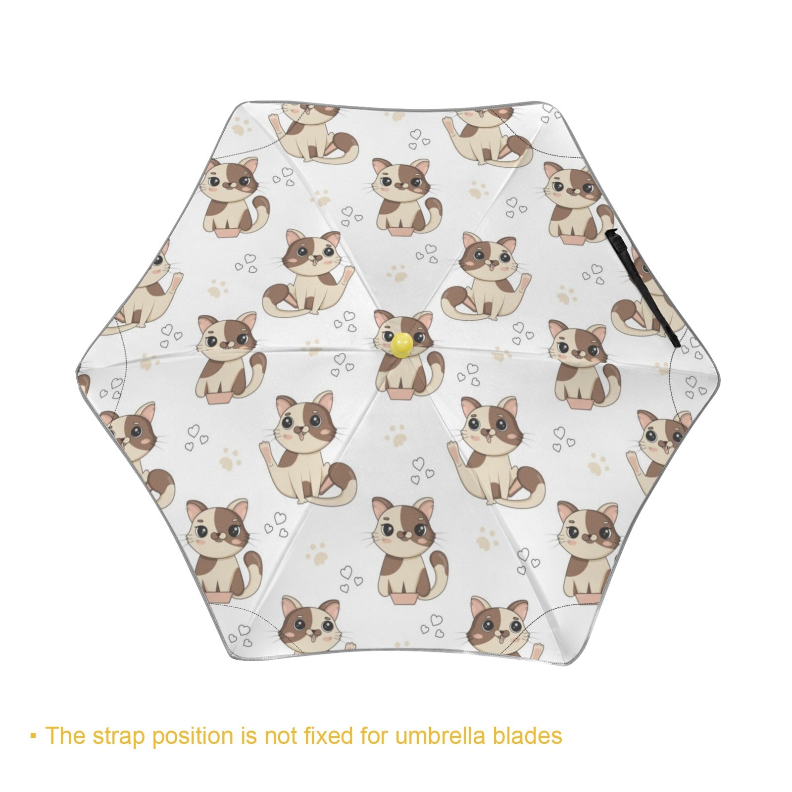 Cheeky Cats Kids Safe Round Corner Umbrella