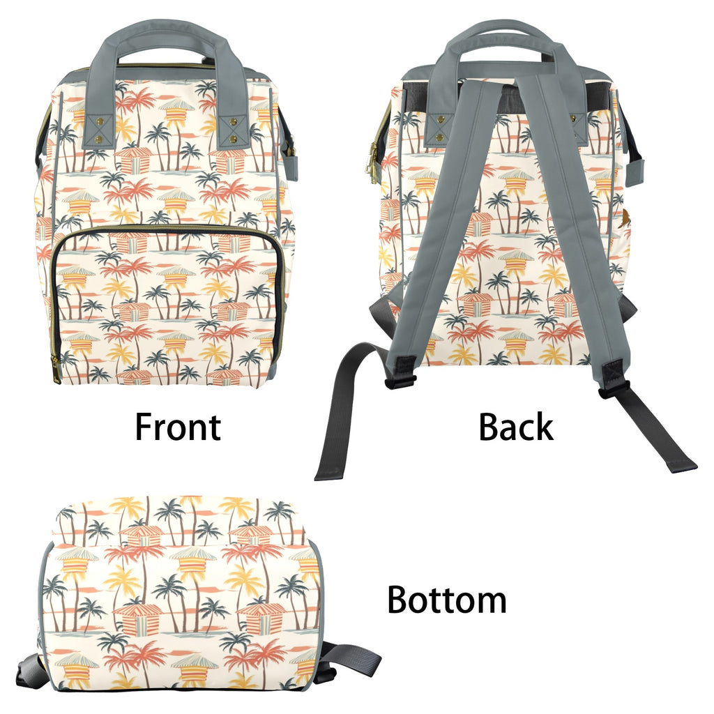 Beach Shack Multi-Function Backpack, Nappy / Diaper Bag Multi-function Backpack, Nappy / Diaper Bag Printed Offshore Surf