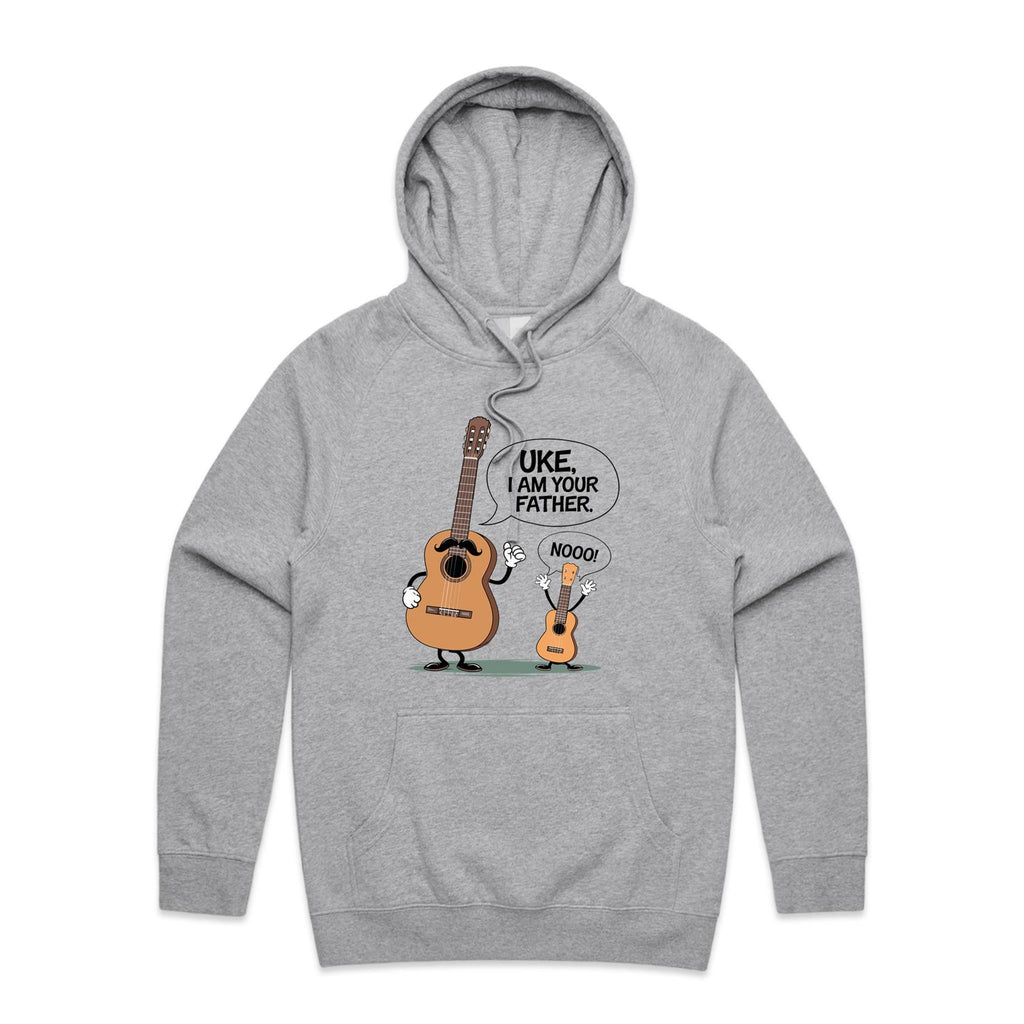 Uke, I Am Your Father, Guitar Ukulele - Mens Hoodie