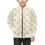Avocado Love Kids Bomber Jacket Kids Bomber Jacket Food Printed Offshore