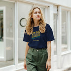 Personalised - The Best Dad In The Galaxy - Classic Unisex Crewneck T-shirt | Gildan® 64000 Personalised T-shirt Globally Fulfilled