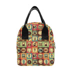 Retro Life - Zipper Lunch Bag Zipper Lunch Bag Printed Offshore