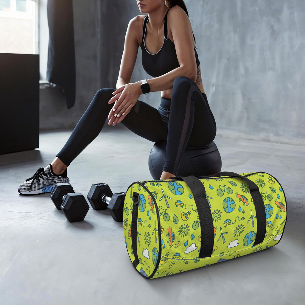 Go Green Duffle Bag Duffle Bag Printed Offshore