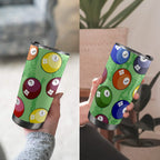 Pool Balls - 20oz Mobile Tumbler with Lid (Black Lock) 20oz Travel Mug Games Printed Offshore