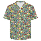 Pool Balls Men's Crinkle Hawaiian Shirt