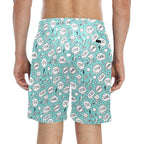 Comic Book Speech Bubbles Men's Mid-Length Beach Shorts Men's Mid-Length Beach Shorts comic Printed Offshore