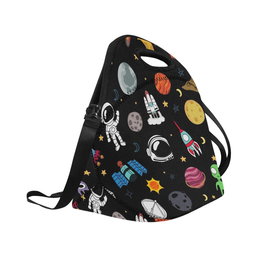 Kids Space - Neoprene Lunch Bag Neoprene Lunch Bag Printed Offshore