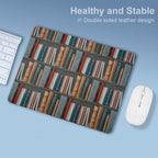 Books - Leather Mouse Pad Leather Mouse Pad Printed Offshore Reading