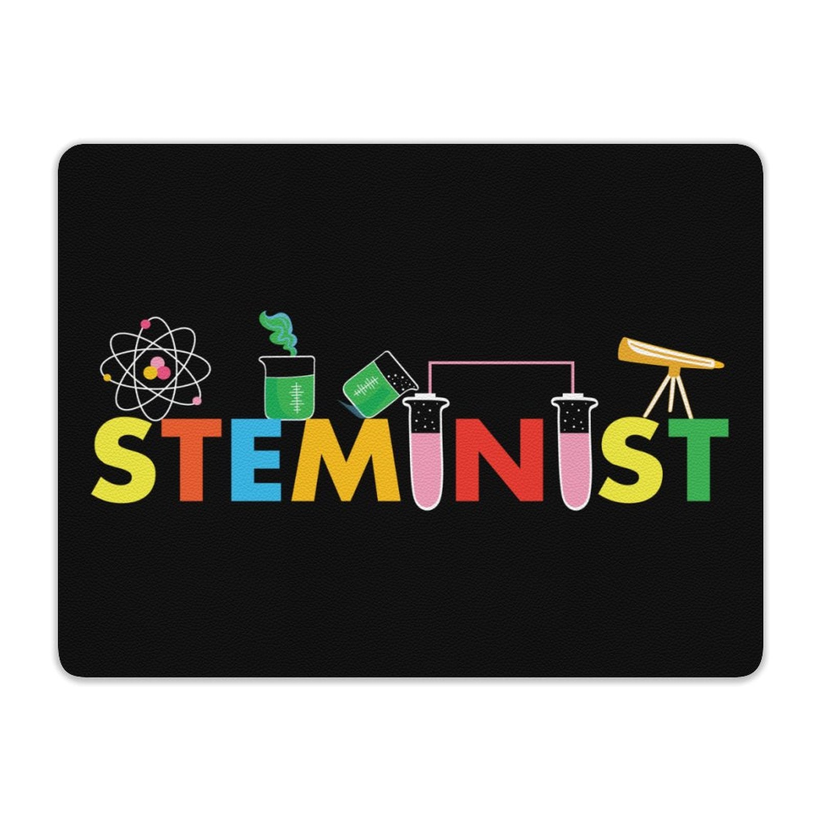 Steminist Leather Mouse Pad Leather Mouse Pad Printed Offshore Science