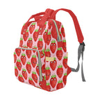 Strawberry Characters - Multi-Function Backpack, Nappy / Diaper Bag
