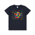 Game Cube Equations Kids AS Colour T-shirt