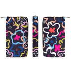 Flowers In Abstract - PU Leather Wallet