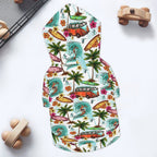 Surfing Safari Pet Hoodie (Small Size)
