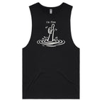 I'm Fine Drowning Thumbs Up Men's Tank Top Tee