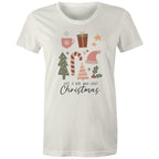 Just A Girl Who Loves Christmas - Womens T-shirt