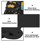 Summer Food On Black Women's Twisted Sole Sneakers