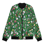 Science Love Men's Casual Zip‑Up Bomber Jacket