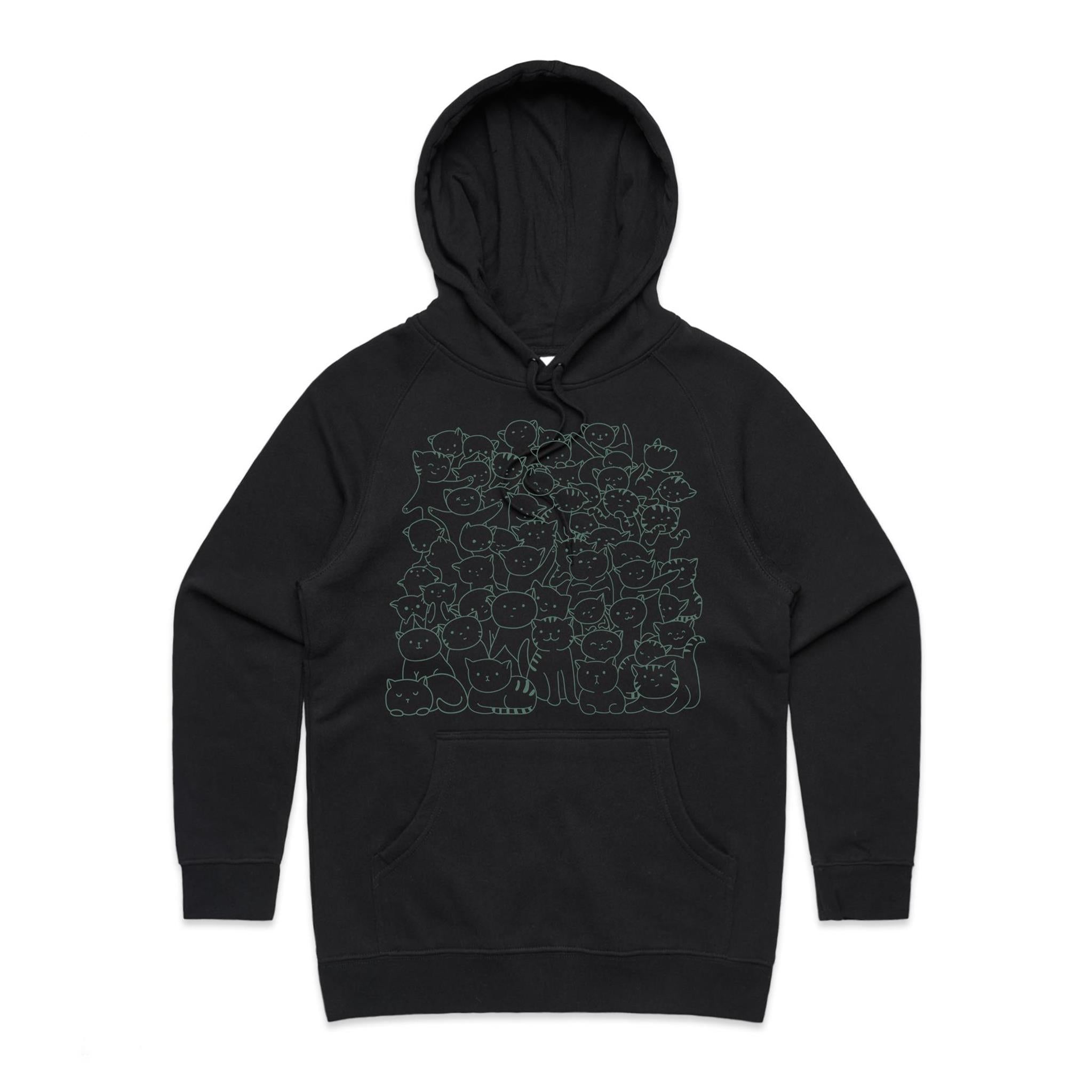 Lots And Lots Of Cats Women's AS Colour Hoodie