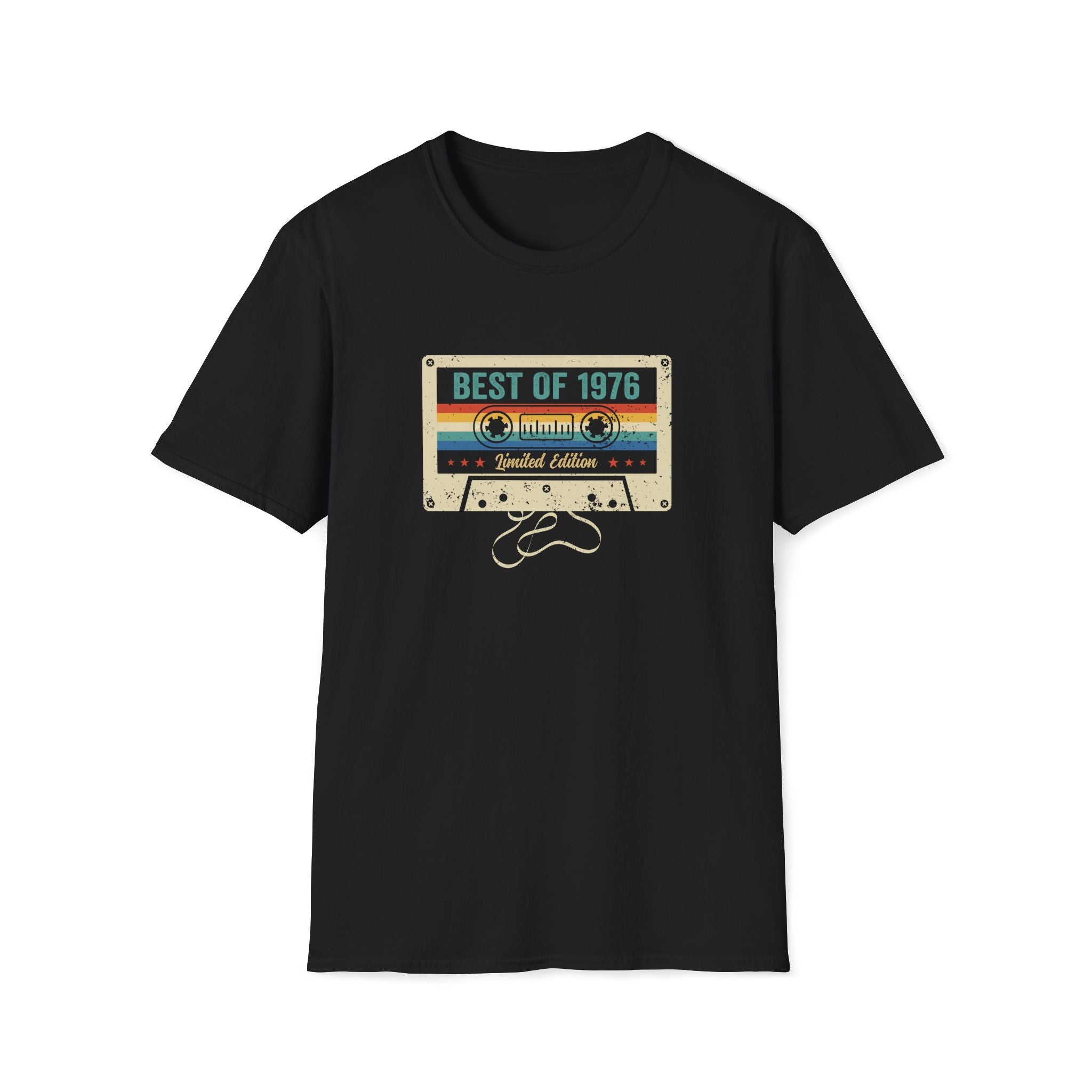 Turning 50, Best Of 1976, Cassette Tape - Unisex Softstyle T-Shirt