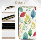 Autumn Leaves -  PU Leather Wallet