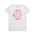 Surfing Chicks Women's AS Colour T-shirt