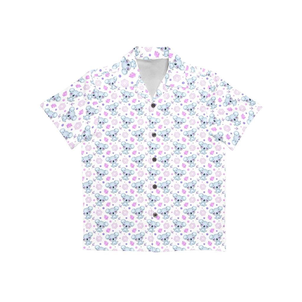 Zen Koala Junior Kids Hawaiian Shirt
