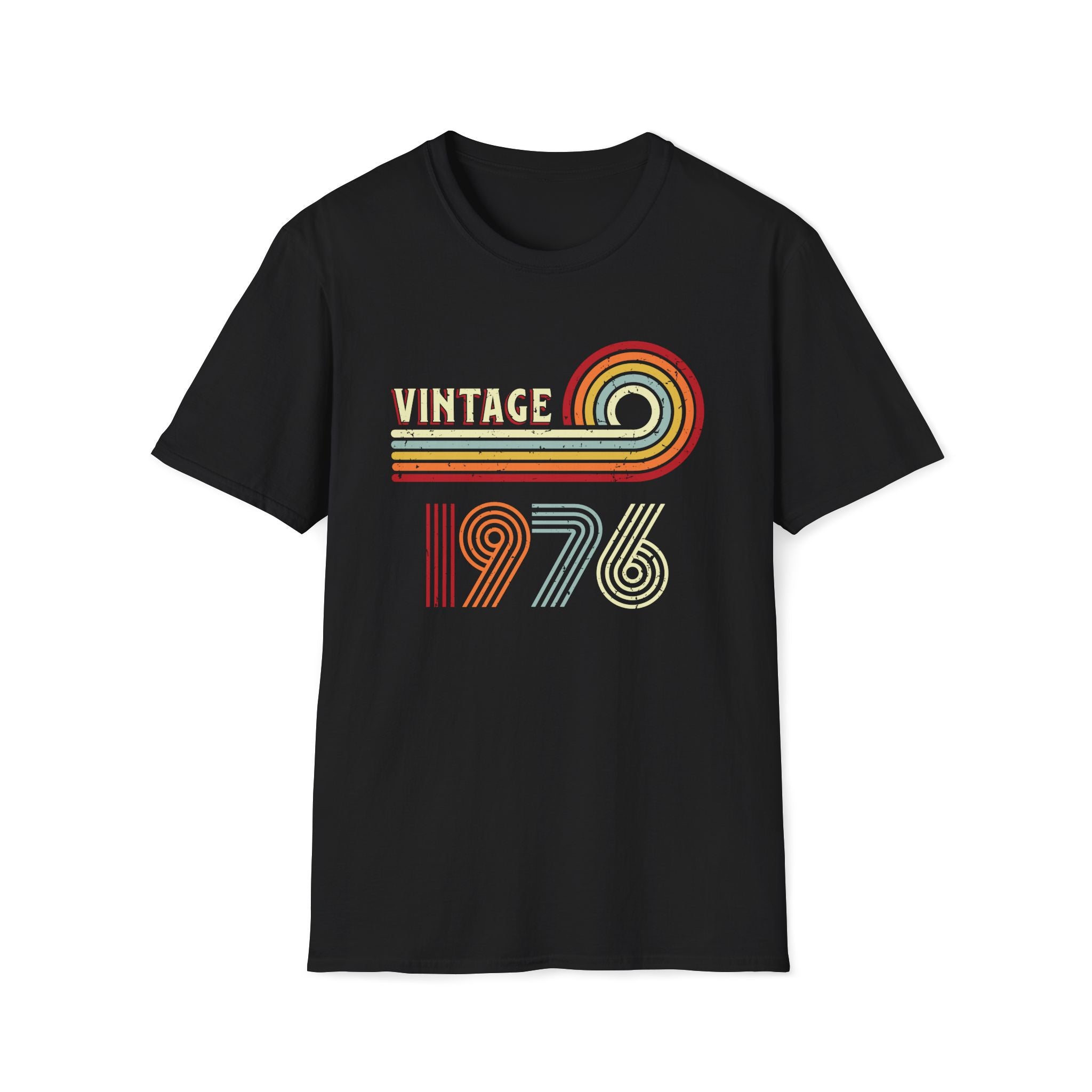 Turning 50, Vintage 1976 - Unisex Softstyle T-Shirt