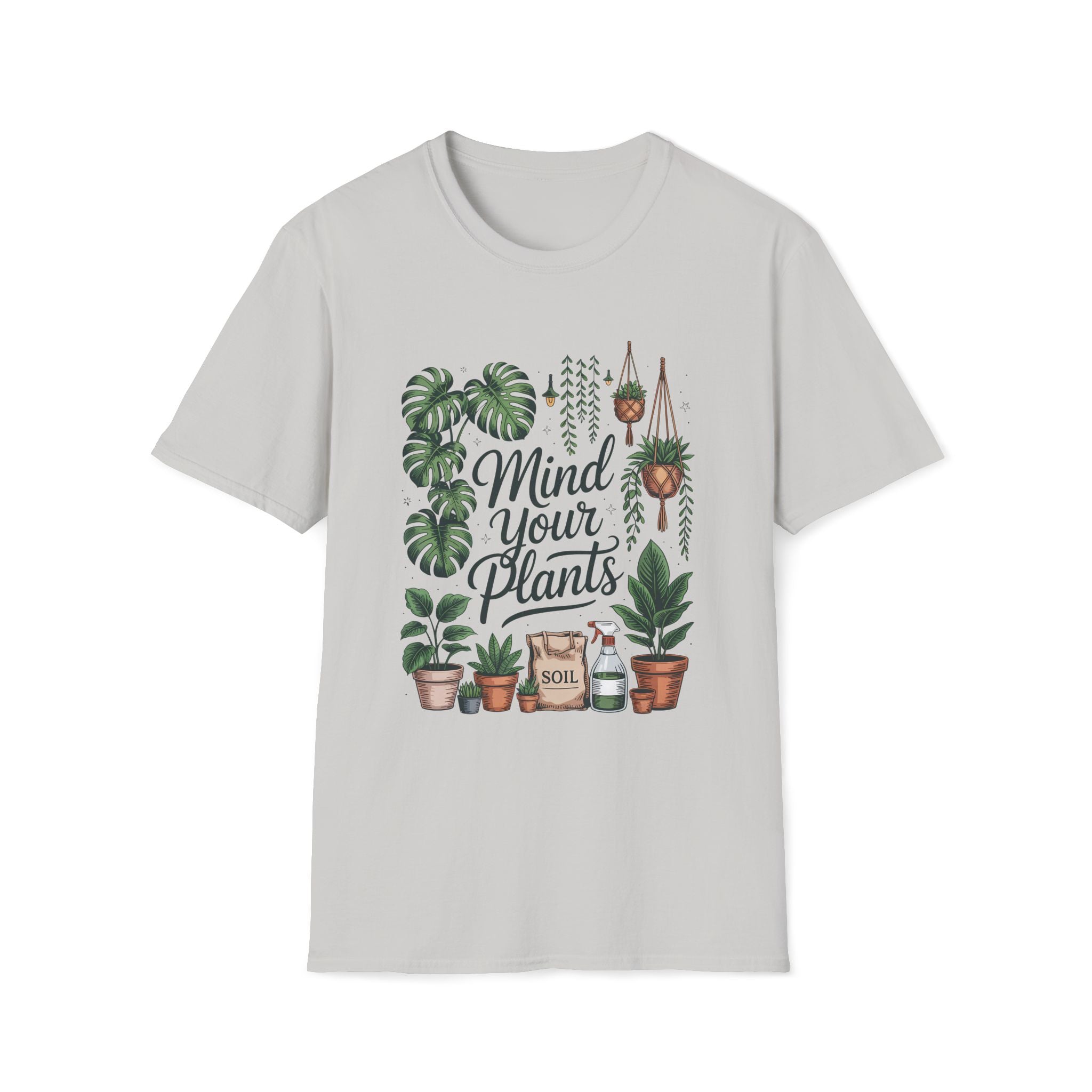 Mind Your Plants - Unisex Softstyle T-Shirt
