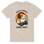 Family Game Night - Personalised T-shirt (Up to 5XL) 5XL Sand Personalised T-shirt (Up to 5XL)