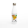 Fine-Apple, Pineapple Pizza White 17oz Stainless Steel Water Bottle Default Title White Water Bottle Food Globally Fulfilled