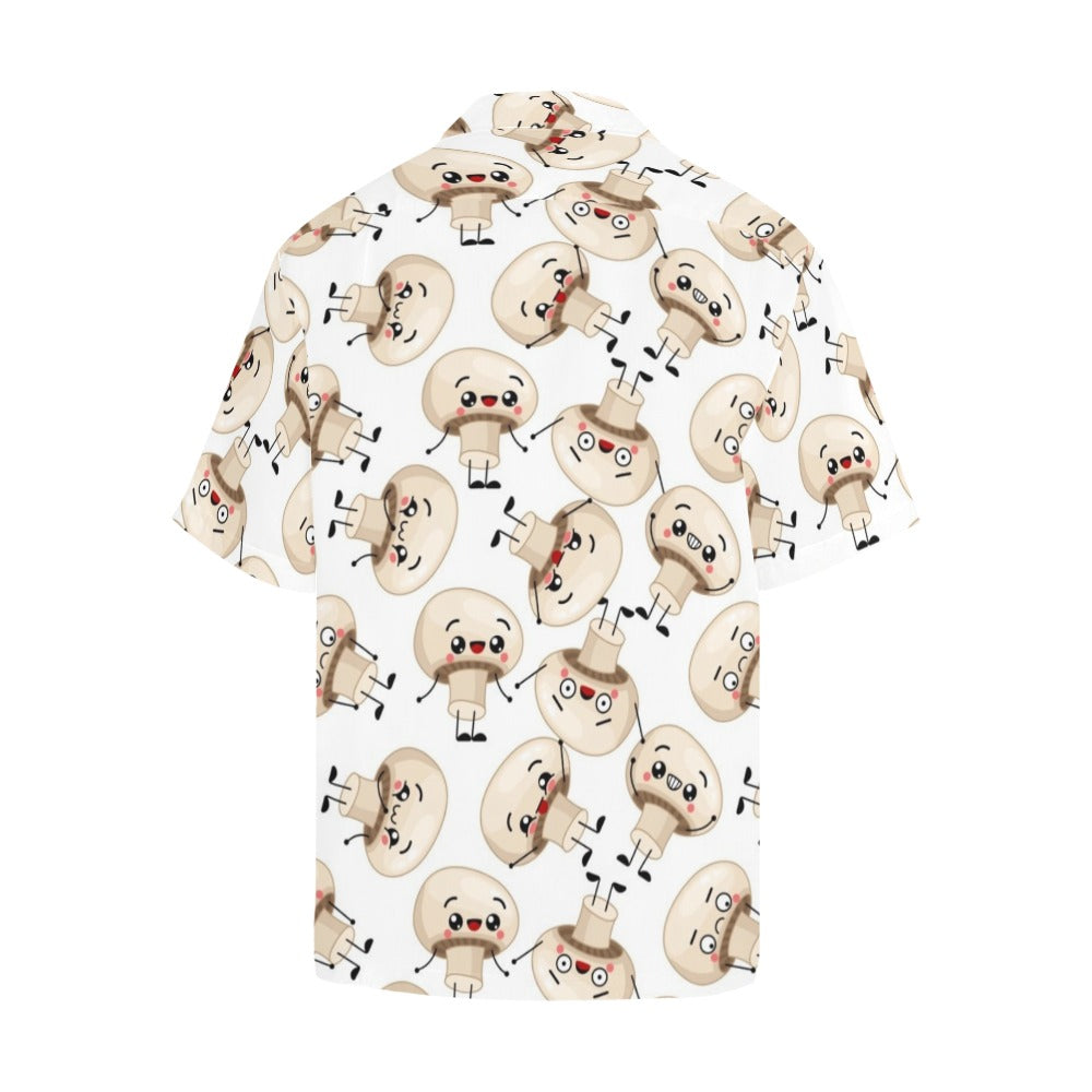 Cute Mushrooms - Mens Hawaiian Shirt