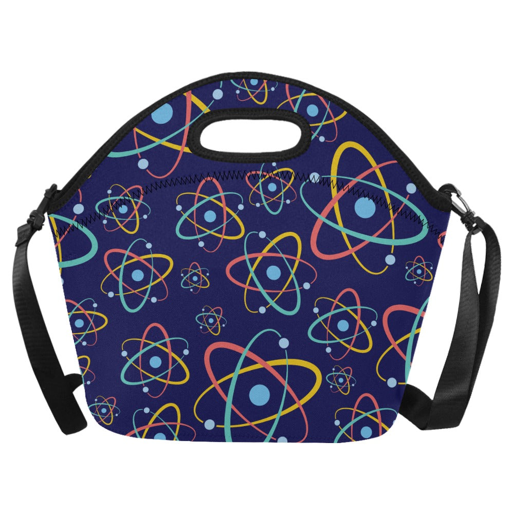 Atoms - Neoprene Lunch Bag One Size Neoprene Lunch Bag Printed Offshore