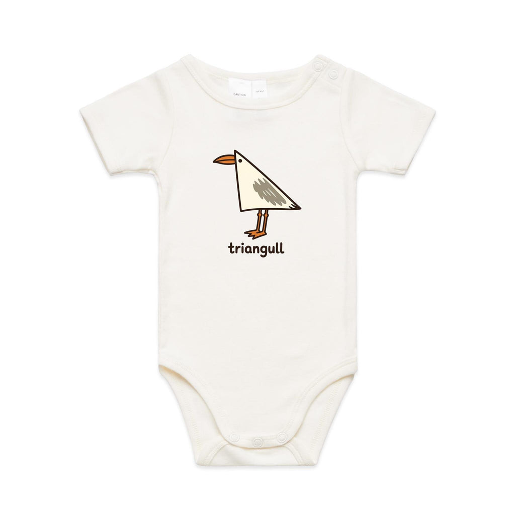 Triangull Geometry Seagull AS Colour Baby Bodysuit